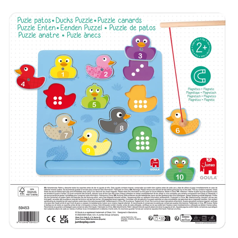 Goula - Magnetic Ducks Puzzle