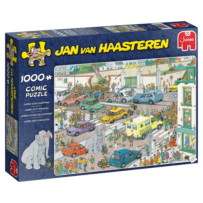 Jan van Haasteren - Jumbo Goes Shopping (1000 pieces)