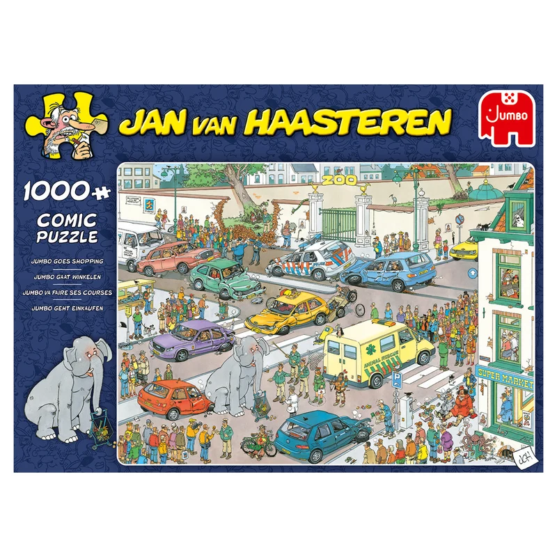 Jan van Haasteren - Jumbo Goes Shopping (1000 pieces)