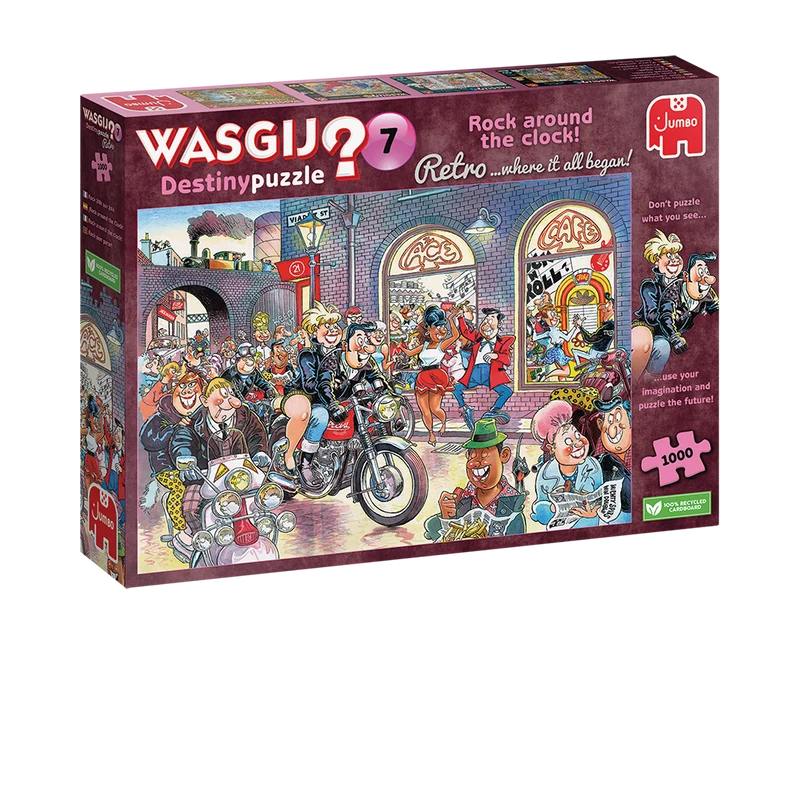 Wasgij Retro Destiny 7 - Rock around the Clock! (1000 pieces)