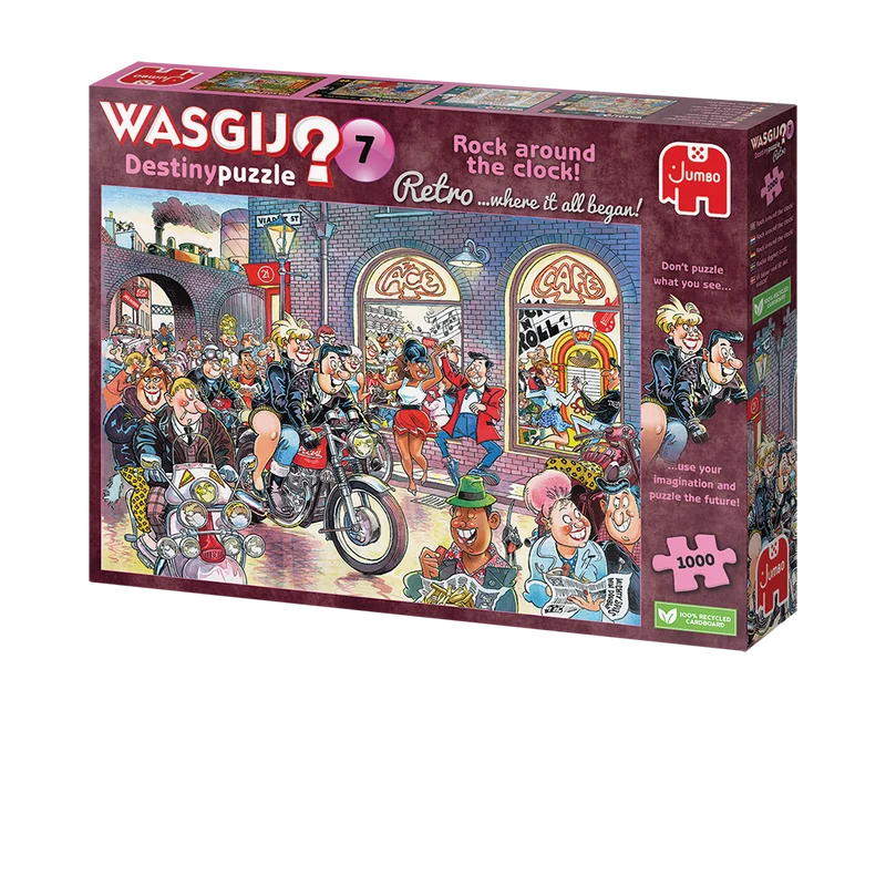 Wasgij Retro Destiny 7 - Rock around the Clock! (1000 pieces)