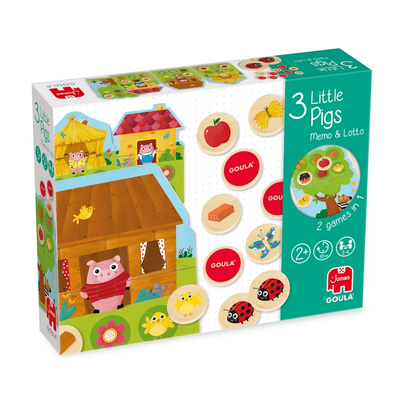 Goula - 3 Little Pigs Memo&Loto