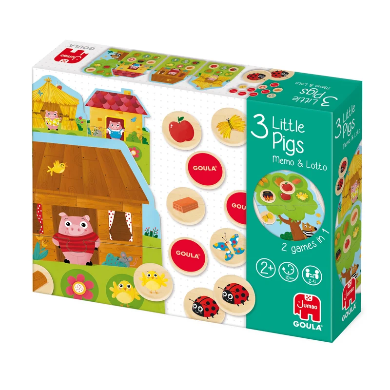 Goula - 3 Little Pigs Memo&Loto