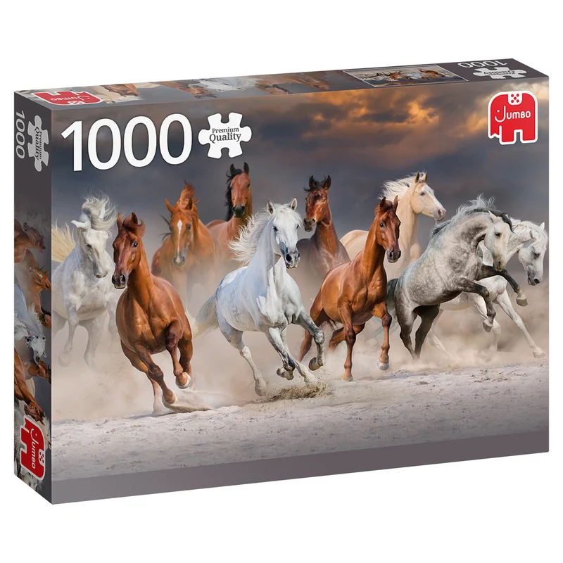 Premium Collection - Desert Horses (1000 pieces)