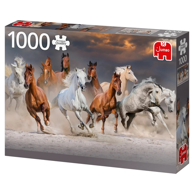 Premium Collection - Desert Horses (1000 pieces)