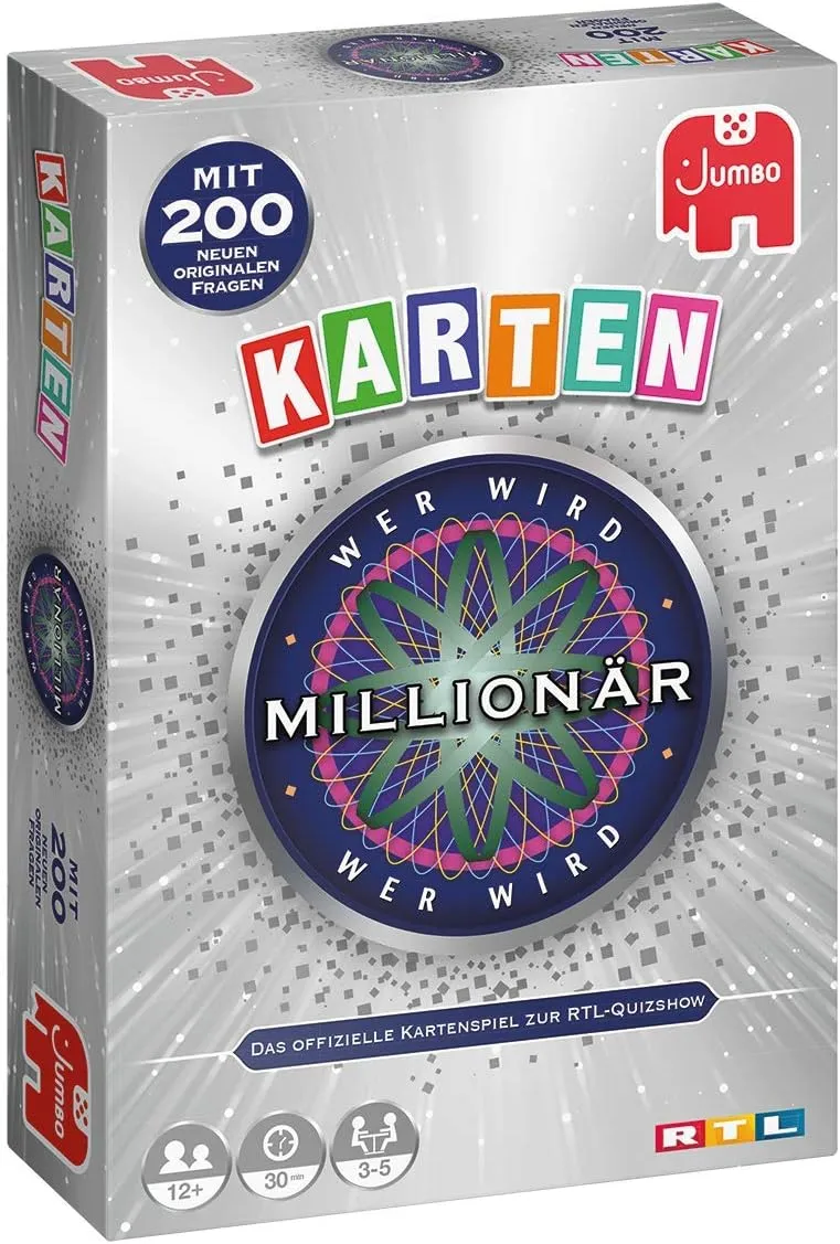 Wer Wird Millionär Kartenspiel (Silver)