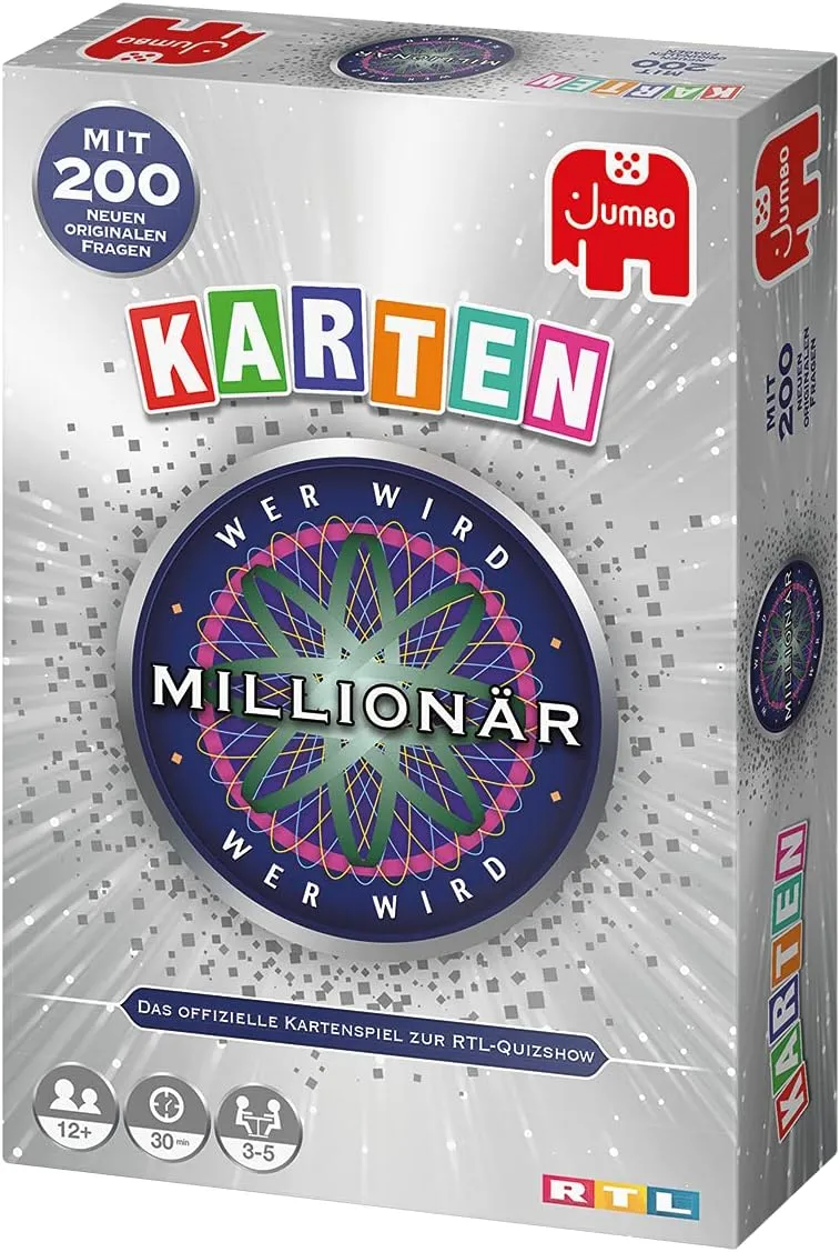 Wer Wird Millionär Kartenspiel (Silver)