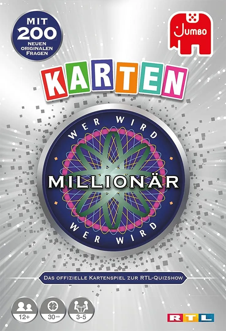 Wer Wird Millionär Kartenspiel (Silver)