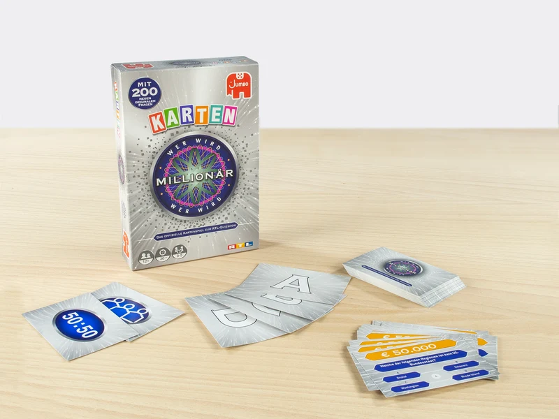 Wer Wird Millionär Kartenspiel (Silver)
