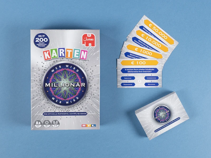 Wer Wird Millionär Kartenspiel (Silver)