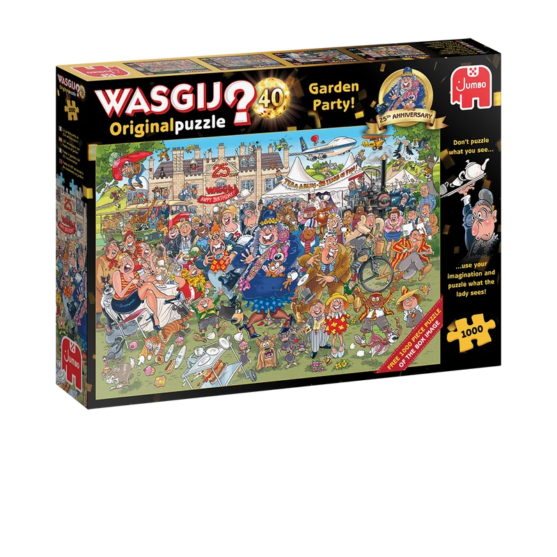 Wasgij Original 40 - 25th Anniversary Garden Party! (2x1000 pieces)