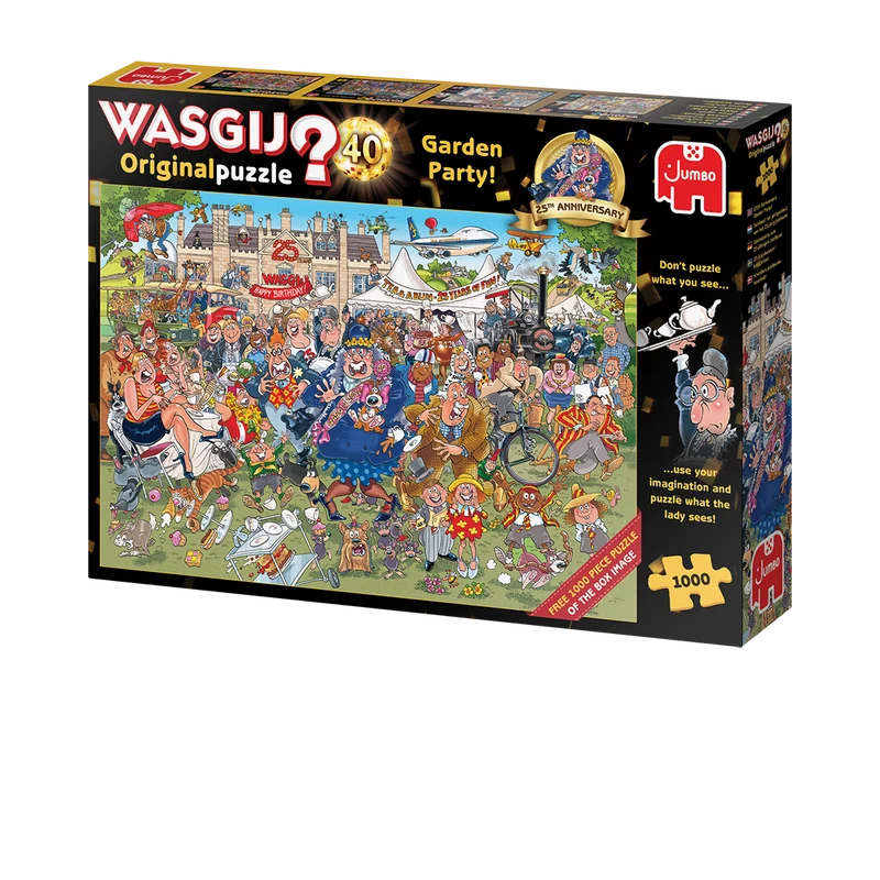 Wasgij Original 40 - 25th Anniversary Garden Party! (2x1000 pieces)