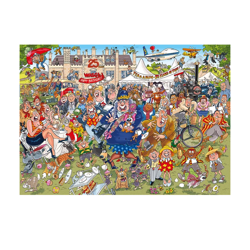 Wasgij Original 40 - 25th Anniversary Garden Party! (2x1000 pieces)