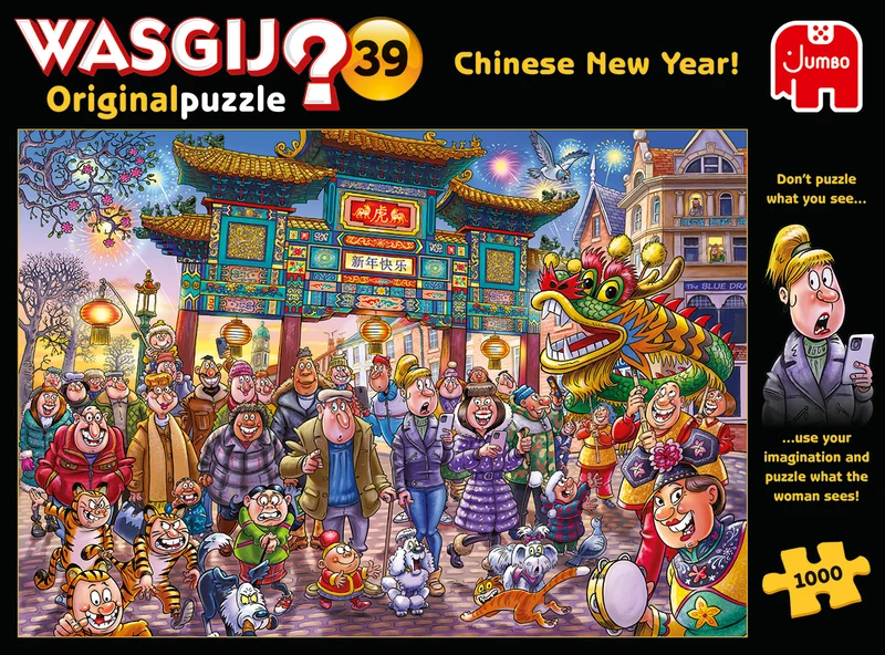 Wasgij Original 39 - Chinese New Year! (1000 pieces)