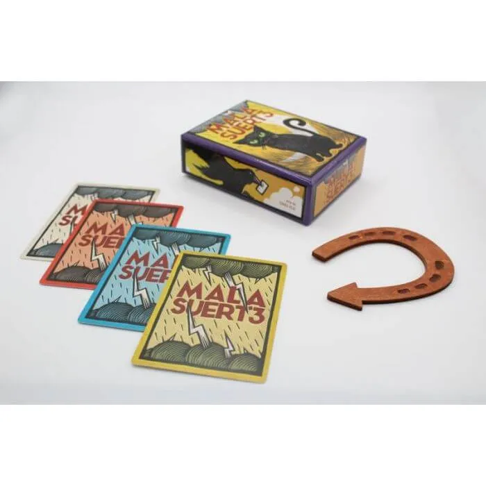 Mala Suerte - Juego de mesa - Zacatrus - 2-6 jugadores - 10+ años - 13 min