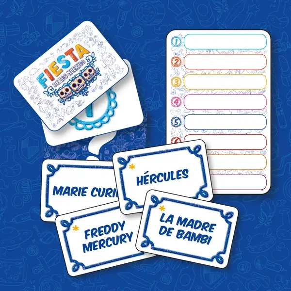 Fiesta de los Muertos - Juego de mesa - SD GAMES - 4-8 jugadores - 12+ años - 15 min