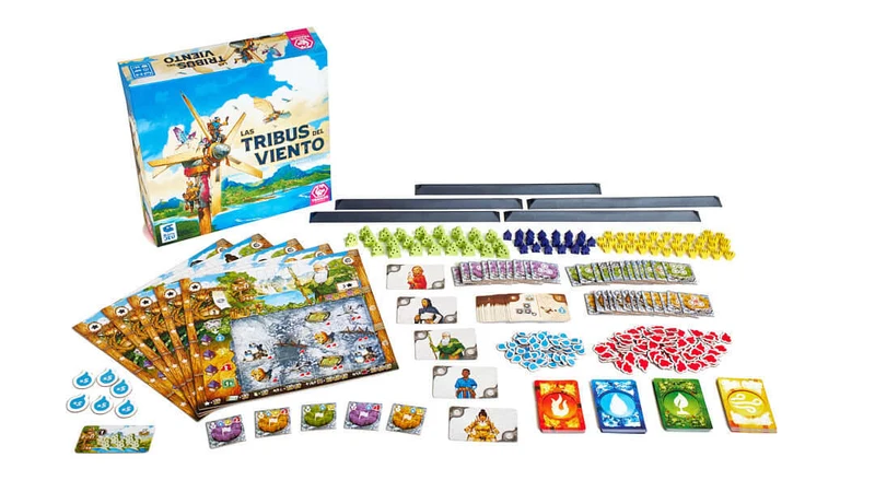 Las tribus del viento - Juego de mesa - Tranjis - 2-5 jugadores - 14+ años - 60 min