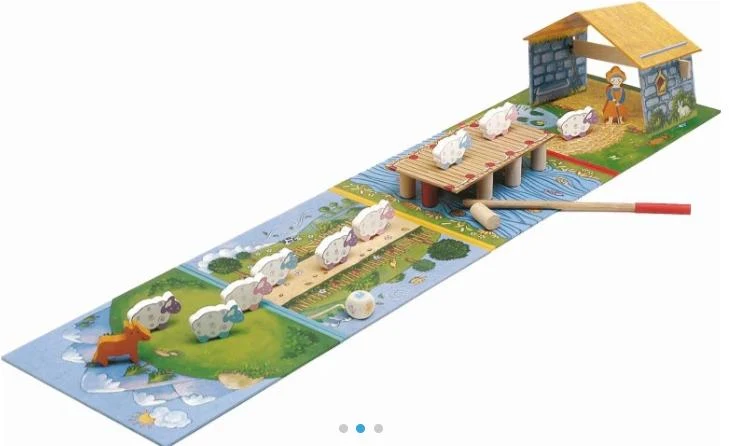 Hop Hop Hop - Juego de mesa - Djeco - 2-6 jugadores - 4+ años - 15 min