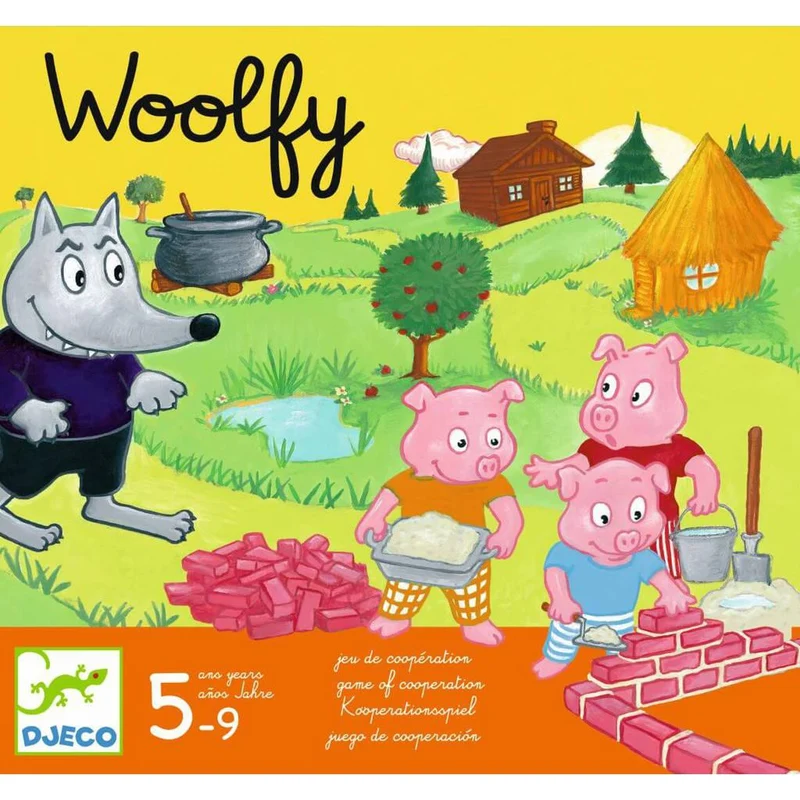 Juego Woolfy desde los - Juego de mesa - Djeco - 2-4 jugadores - 5+ años - 20 min