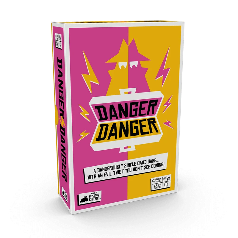 Danger Danger - Juego de mesa - Exploding Kittens - 2-8 jugadores - 7+ años - 10 min