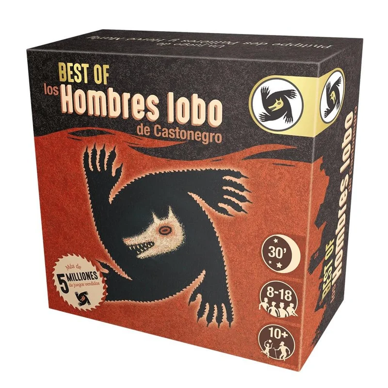 Best of Hombres lobo de Castronegro - Juego de mesa - Zygomatic - 8-18 jugadores - 10+ años - 30 min