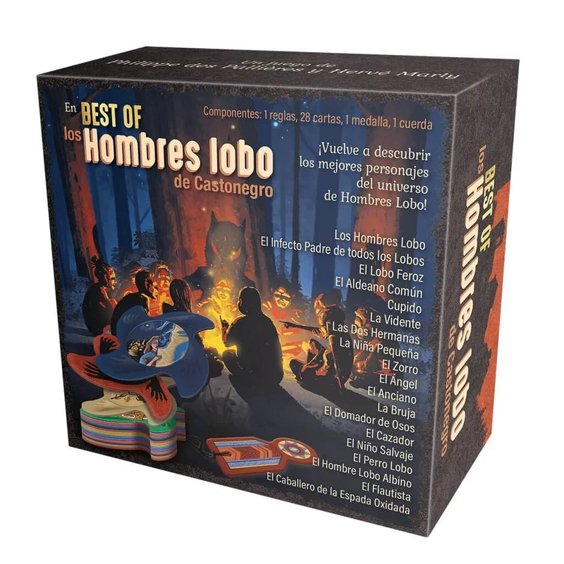 Best of Hombres lobo de Castronegro - Juego de mesa - Zygomatic - 8-18 jugadores - 10+ años - 30 min