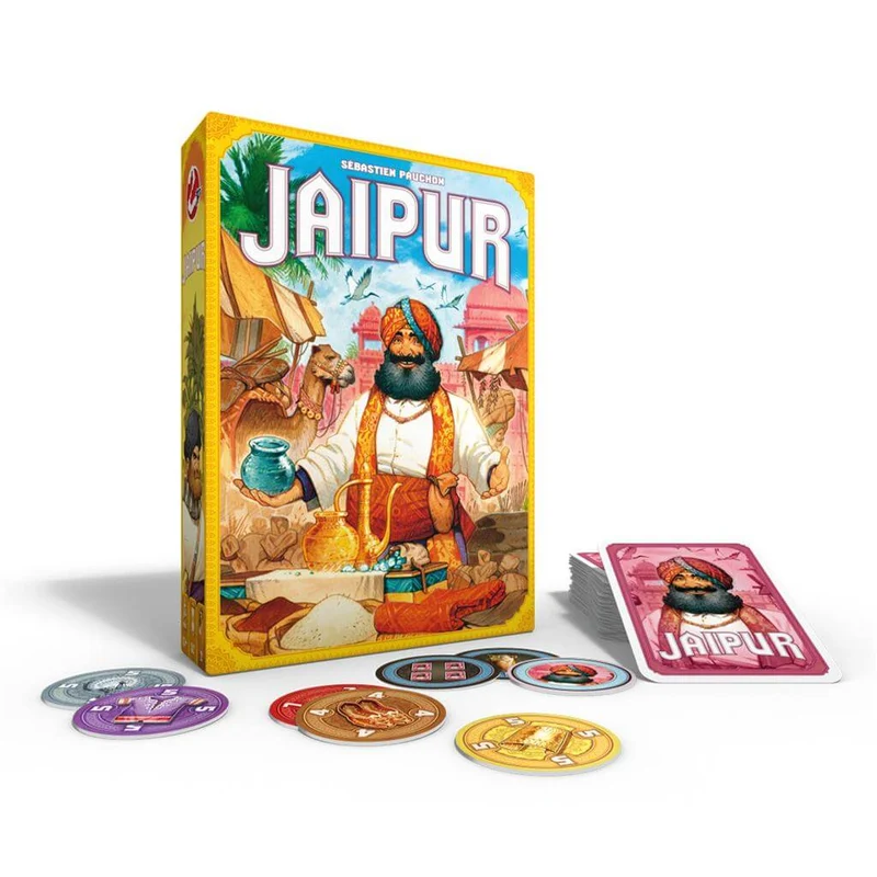 Jaipur - Juego de mesa - Space Cowboys - 2 jugadores - 10+ años - 30 min