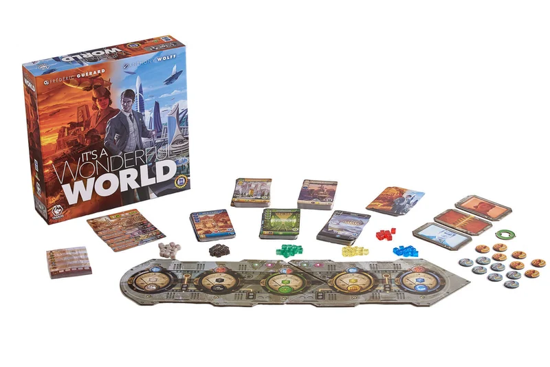 It’s a Wonderful World - Juego de mesa - Tranjis - 1-5 jugadores - 14+ años - 45 min