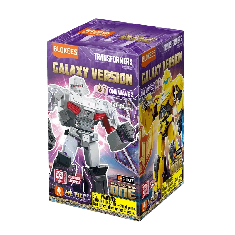 Blokees Transformers Galaxy Series: 07 One Wave 2 Unitario Sorpresa 71107