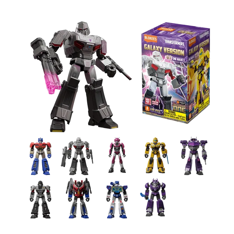 Blokees Transformers Galaxy Series: 07 One Wave 2 Unitario Sorpresa 71107