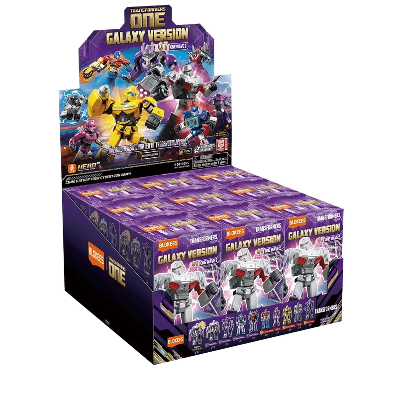 Blokees Transformers Galaxy Series: 07 One Wave 2 Unitario Sorpresa 71107