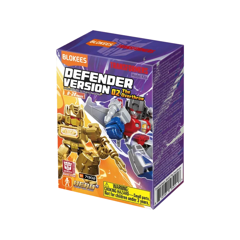 Blokees Transformers Defender Series: 02 Unitario Sorpresa 71302