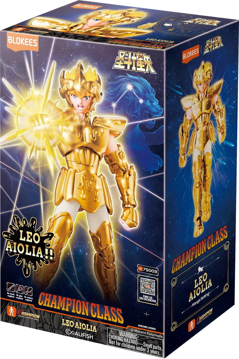 Blokees Saint Seiya Champion Class: Leo Aiolia Manga Setting 75003