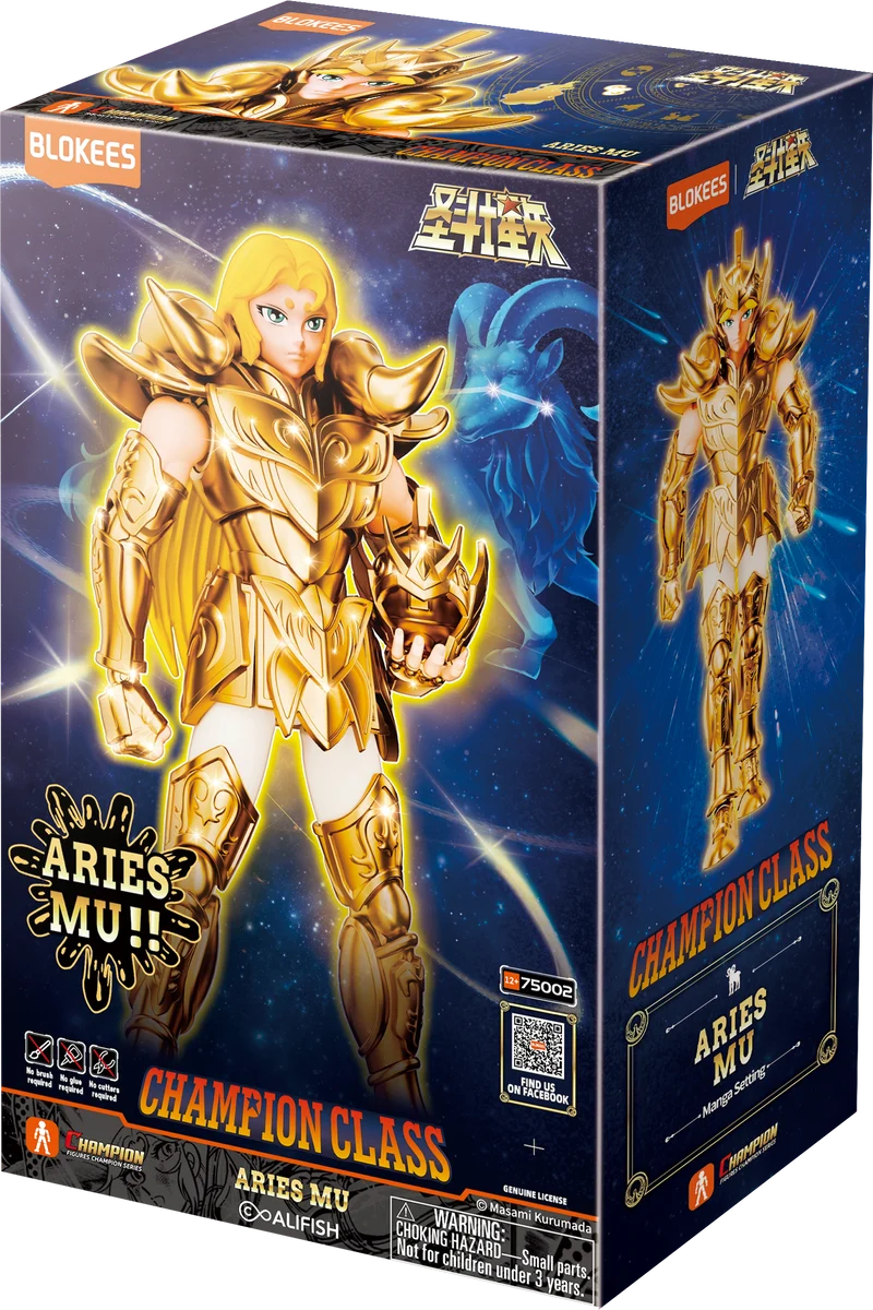 Blokees Saint Seiya Champion Class: Aries Mu Manga Setting 75002