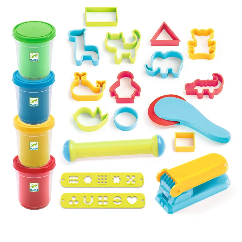 Estuche pasta moldear con accesorios · DJECO
