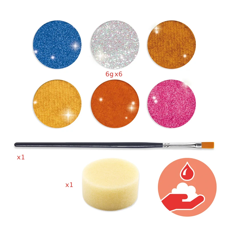 Paleta Maquillaje Efecto Metal · DJECO