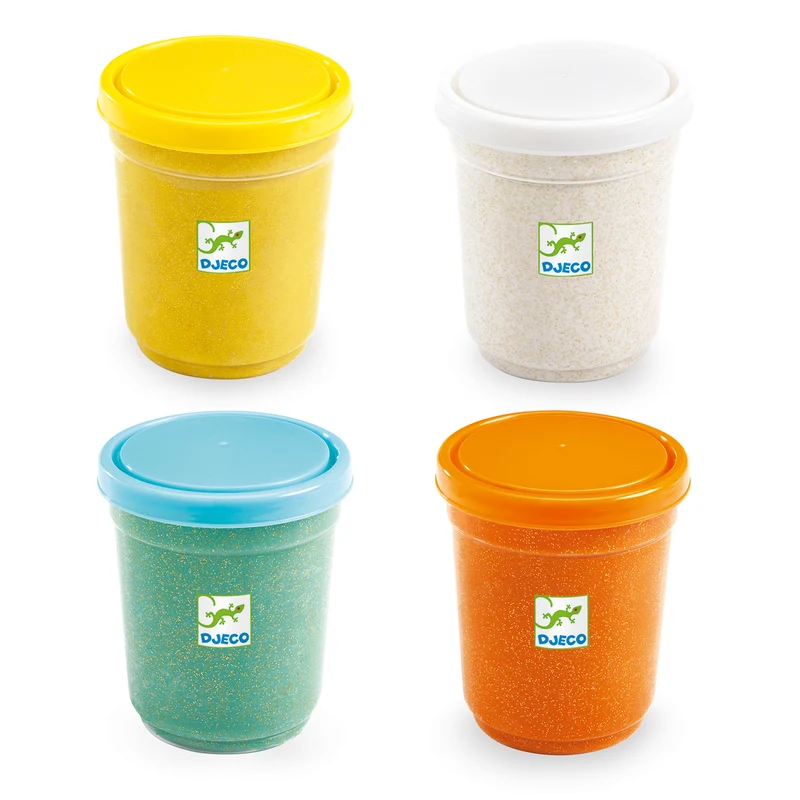 Pasta moldear Purpurina (4 ud) · DJECO