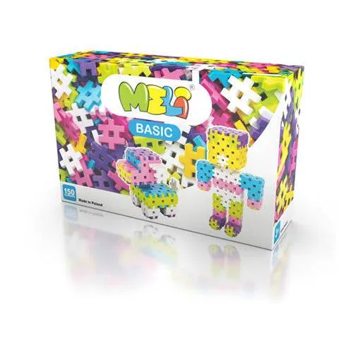 Bloques Meli · Basic Pastel 150 piezas