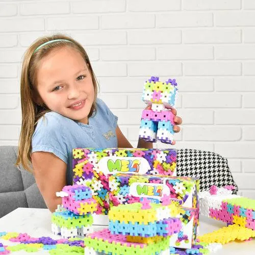Bloques Meli · Basic Pastel 150 piezas