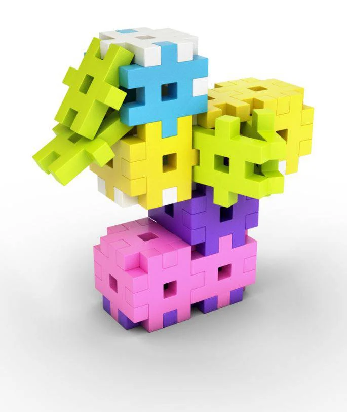 Bloques Meli · Basic Pastel 50 piezas