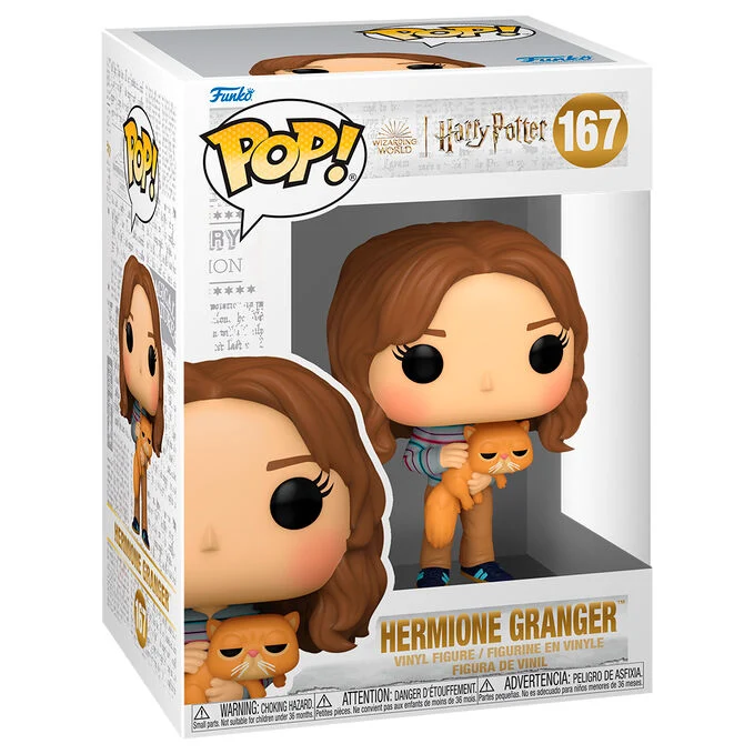 Funko Pop Hermione Granger con Crookshanks - Harry Potter