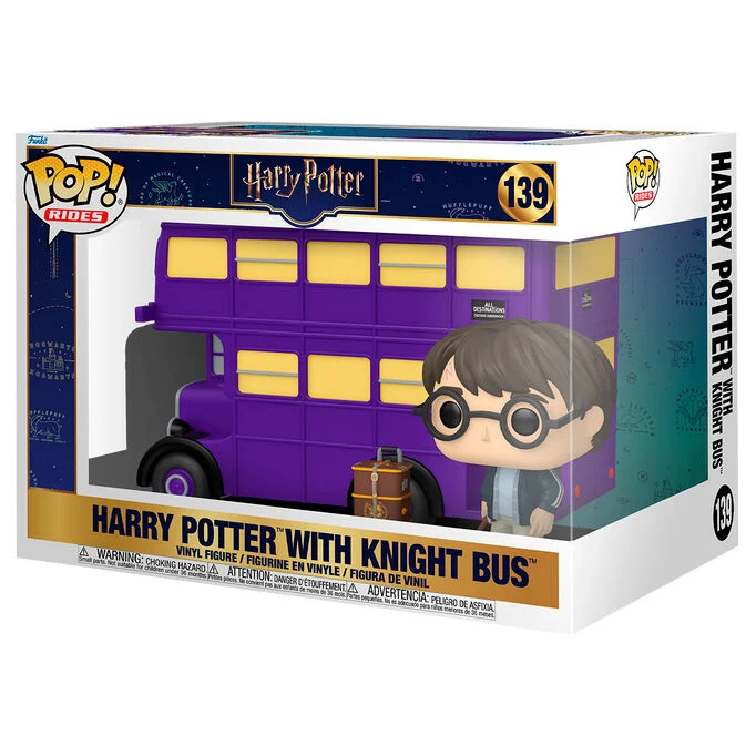 Funko Pop Deluxe Harry Potter en Autobús Noctánbulo