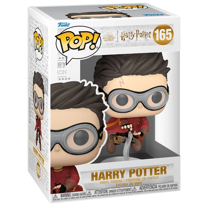 Funko Pop Harry Potter en Escoba Quidditch