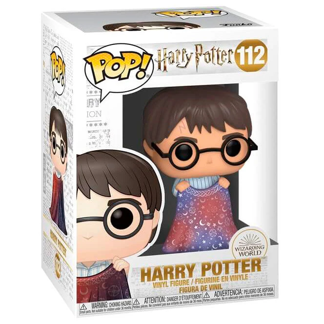 Funko Pop Harry Potter con Capa de Invisibilidad