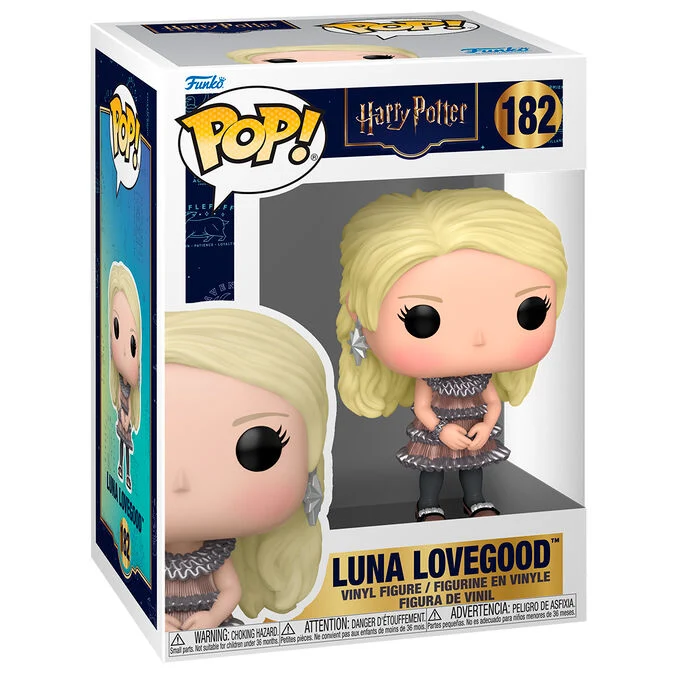 Figura Pop Luna Lovegood con Vestido de Fiesta - Harry Potter