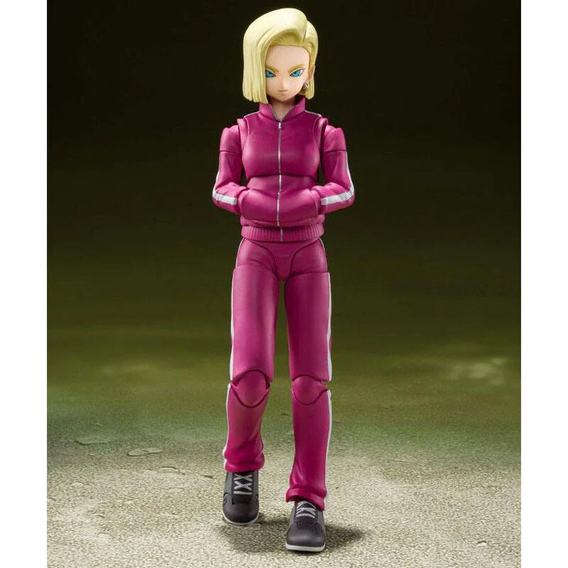 Figura Articulada Androide 18 - Dragon Ball SH Figuarts