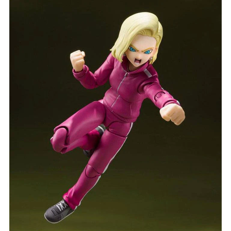Figura Articulada Androide 18 - Dragon Ball SH Figuarts