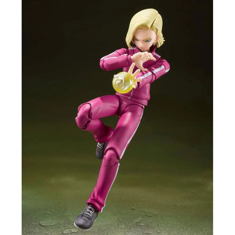 Figura Articulada Androide 18 - Dragon Ball SH Figuarts
