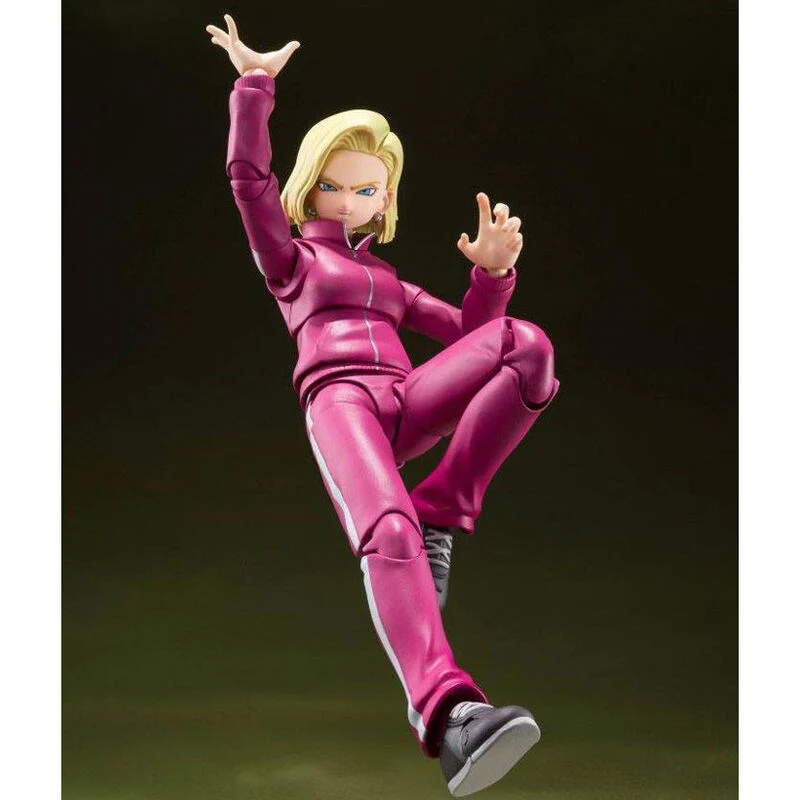 Figura Articulada Androide 18 - Dragon Ball SH Figuarts
