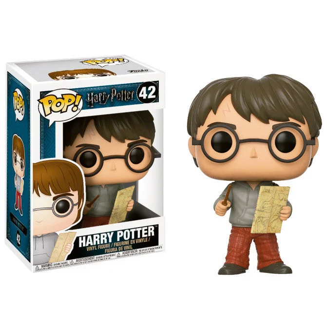 Funko Pop Harry Potter con Mapa del Merodeador